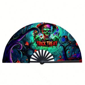 Éventails classiques en bambou sculpté – Cadeaux de mariage traditionnels portables pour cadeaux d'affaires - Product Image 5