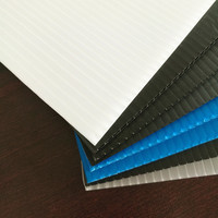 Panneaux en plastique ondulé avec âme en PP Corex, feuilles légères sur mesure, antistatiques et stabilisées aux UV