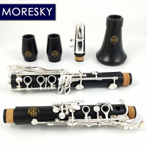 MORESKY Clarinette Bb en Ébène 18 Clés Grenadilla Sib Clarinette M65 - Product Image 1