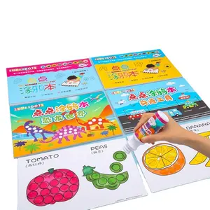 Educational Toys for Kids Children Bingo Pen Painting Toys Book Picture Story Books for Kids Drawing