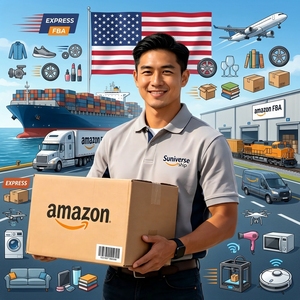 Meilleur tarif CMA Ocean & Fast Air+Express, transitaire avec 20 ans d'expérience pour les services d'expédition DDP <span class=keywords><strong>Amazon</strong></span> FBA aux États-Unis - Product Image 1