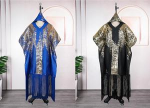 Robes africaines pour femmes Vêtements africains traditionnels Dashiki Ankara Outfits Gown Abayas Robe Muslim Kaftan Maxi Long Dress 2025 - Product Image 5