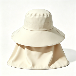Chapeau de soleil unisexe UPF50+ avec ventilateur rafraîchissant détachable, large bord, protège-nuque, pour la pêche, la randonnée, le cyclisme, protection UV, logo personnalisé - Product Image 6