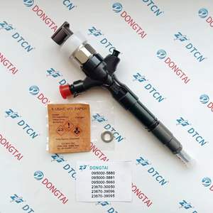 Inyector Common Rail 095000-5880 095000-5881 095000-5660 23670-30050 23670-39096 23670-39095 para motor TOYOTA 2KD-FTV - Product Image 2