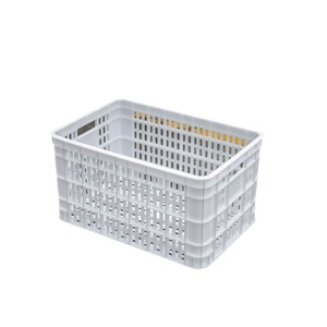 Plastic Turnover Fruit And Vegetable Baskets Rectangle <b>Stackable</b> Food <b>Container</b> Kitchen <b>Storage</b> Eco Friendly - Product Image 3