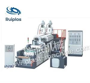 Ruiplas LLDPE two layer co-extrusion film stretch cast cling film extrusion machine