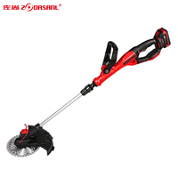Tondeuse à gazon sans fil 18V à batterie lithium ZSGC-1818, débroussailleuse portable extensible, désherbeur, outil de jardinage multifonctionnel