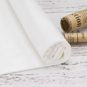 En gros, Tissu jersey simple peigné 40S, teint uni, respirant, extensible, 140 g/m², 100% Coton, pour vêtements de sport, Taille M - Product Image 2