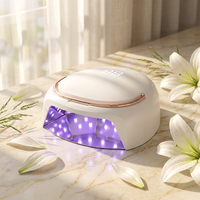 Lampe UV LED 60W pour ongles CURING SIX, séchoir rapide pour vernis gel avec capteur automatique et 4 réglages de minuterie