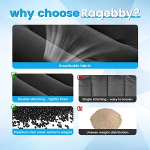 Weighted <b>Vest</b> 12lb/16lb/20lb/30lb for Men Women with Reflective Stripe <b>Weight</b> <b>Vests</b> Adjustable for Strength Training Running - Product Image 6