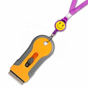 Racleur en céramique pour nettoyer le four + 10 lames de rasoir, film teinté pour fenêtres, fibre de carbone, vinyle, film de protection pour voiture, <span class=keywords><strong>raclette</strong></span> pour enlever les autocollants - Product Image 4