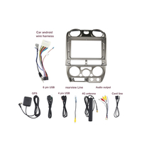 Aijia Rangka Mobil Antarmuka Stereo Video Panel Plastik Audio Dvd Fascia Steerio Monitor 9 Inci D-MAX ISUZU 2008-2011