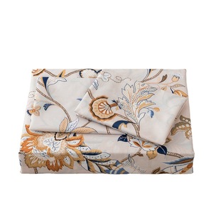 Floral Skin Friendly Chemical Fiber <strong>Woolen</strong> Bed Sheet High Quality <strong>BedSheets</strong> 3Pcs Printing Sheet Sets Bedding Set Collections - Product Image 6