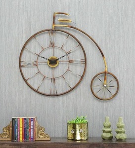 Cycle Wheel Design Metal Wall <b>Clock</b> New Design Trendy Wall Hanging Wall <b>Clock</b> Customized High Quality <b>Clock</b> - Product Image 1