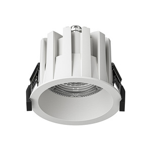 Luz LED Empotrable <span class=keywords><strong>de</strong></span> Aluminio IP65, Resistente al Agua, Antivaho, Antihumedad, Antideslumbrante, COB, para Baño, Inodoro, Hotel - Product Image 1