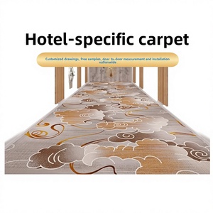 Hotel-Teppiche für Flure, Korridore und Durchgänge, Bedruckte Nylon-Tufting-Teppiche, Maßgefertigte Bodenmatten für Gästezimmer, Gewerbliche Nutzung, Chengdu - Product Image 3