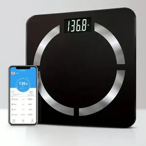 Astuta bilancia intelligente con APP 180Kg Personal BMI Fat digitale peso corporeo bilancia da bagno