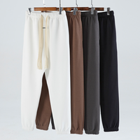 Poche Cargo pour homme, pantalon de Jogging noir à jambes droites
