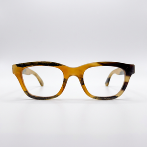 Gafas de Sol de Cuerno de Buey Natural con Técnica de Empalme de Materiales Orgánicos, Forma Moderna y Elegante, y Opción de Logotipo Personalizado - Product Image 4