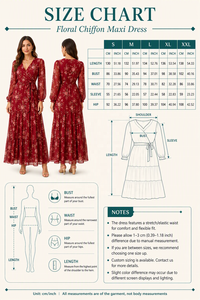 <span class=keywords><strong>Robe</strong></span> longue fluide en mousseline à col rond et manches longues, coupe trapèze, avec logo personnalisé OEM, pour femme, style bohème vintage, idéale pour les vacances d'été, motif floral - Product Image 3