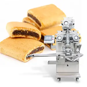 Customized Chocolate Biscuits Double Stuffing Cookies Industry Automatic Encrusting Machine