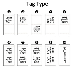 Etichette Personalizzate in Stile Tech Nero, Etichette Ricamate in Tessuto Resistente per Abbigliamento, Streetwear e Accessori - Product Image 5