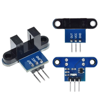Módulo Sensor de Velocidad Infrarrojo IR con Optoacoplador para Medición de Distancia y Detección, para Arduino, Coches Inteligentes y Robots, Producto de Circuitos Integrados