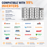 Système Solaire Industriel et Commercial de Stockage d'Énergie par Batterie au Lithium Haute Tension 50 kW, Générateur ESS 112 kWh, Conteneur BESS