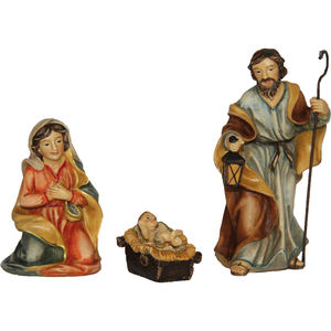 ZICOM Hand-Painted German <b>Nativity</b> Figures Holy Family 8cm Christmas Figurines & Toys 3-Piece <b>Set</b> (9069-K132-01) - Product Image 1