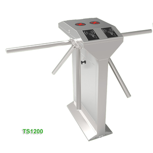 Dual-lane Tripod turnstile cổng sinh trắc học vân tay + RFID nhận dạng thẻ kiểm soát truy cập hệ thống ts1200 - Product Image 3