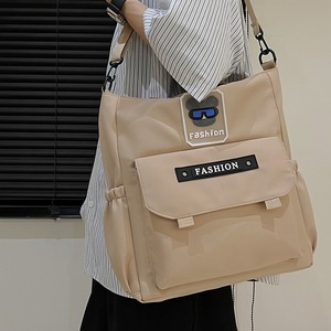 Fashion Nylon Canvas Crossbody Bag 20-35L Water Resistant Front Flap Pocket School Education Use - Product Image 4