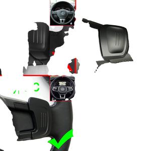 Paletas de Cambio para Volante de Volkswagen Golf <span class=keywords><strong>Polo</strong></span> <span class=keywords><strong>GTI</strong></span> R MK7/MK7.5, Extensión de Palancas de Cambio <span class=keywords><strong>DSG</strong></span>, Pegatinas de Velocidad, Diseño Floral, Aleación de Aluminio - Product Image 3