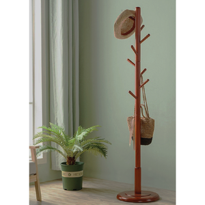 Ready to Export Office Suit Valet Rack Stand Home Furniture <b>Wood</b> Clothes <b>Hanger</b> Stand for Living Room Hotel Bathroom Kitchen Gym - Product Image 6