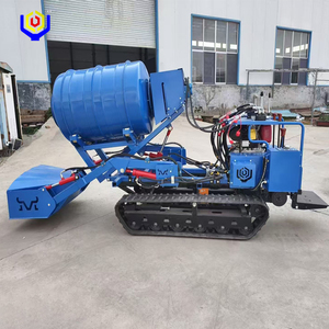 Minidumper <span class=keywords><strong>de</strong></span> orugas tipo crawler con mezclador <span class=keywords><strong>de</strong></span> hormigón diésel <span class=keywords><strong>de</strong></span> 12HP, capacidad <span class=keywords><strong>de</strong></span> tambor <span class=keywords><strong>de</strong></span> 1000L, bomba <span class=keywords><strong>de</strong></span> carga automática y descarga hidráulica <span class=keywords><strong>de</strong></span> alta potencia. - Product Image 3