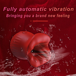 Grande bocca a forma di labbra lingua flessibile Multi succhiare giocattoli sessuali femmina leccata automatica vibratore clitoride massaggiatore - Product Image 5