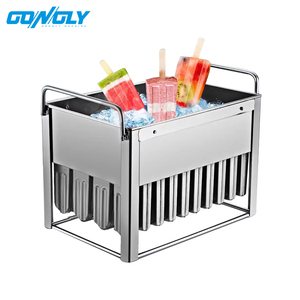 Gongly Commercial 120 uds/hora máquina para hacer <span class=keywords><strong>paletas</strong></span> molde único acero inoxidable <span class=keywords><strong>de</strong></span> grado alimenticio certificado para helado nuevo para - Product Image 4