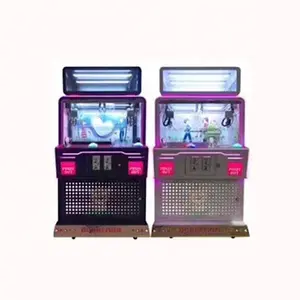 Mini grúa Expendedora de dulces para niños, máquina de juego expendedora de monedas de color blanco de 100V, barata