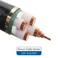 Elektrisches Kabel 2,5mm YJV XLPE 0,6/1kV 3-adrig OFC Kupfer IEC 60502-1 für Gebäude- und Hausverkabelung