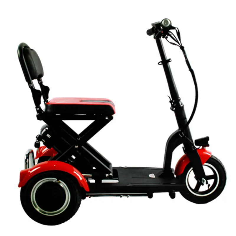 CE approved for old three wheels electric handicapped scooter