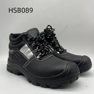 Bottes <span class=keywords><strong>de</strong></span> sécurité YWX, avec bande réfléchissante, pour le personnel d'entrepôt, travaux <span class=keywords><strong>de</strong></span> <span class=keywords><strong>maçonnerie</strong></span>, prix bas, anti-chocs et anti-perforation, bottes <span class=keywords><strong>de</strong></span> travail noires HSB089 - Product Image 4