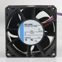 Ventilateur de refroidissement silencieux à roulement à billes 8212J/2H4P de haute qualité 24V 48V DC 12V 3.3A 39.6W AC EC 8038 80X80X38MM 8CM pour convertisseur de fréquence de châssis