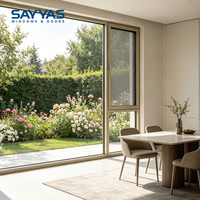 Ventanas Sayyas GR110 de Aluminio de Gran Tamaño, Altura Máxima 2700 mm, Ventanas Panorámicas para Sala de Estar en Penthouse
