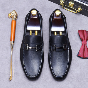 <span class=keywords><strong>Scarpe</strong></span> Doudou di guida di lusso S0027X da <span class=keywords><strong>uomo</strong></span> in pelle di vacchetta con fondo morbido stile Binglun che calcia Lefu Xiu a piede libero - Product Image 5