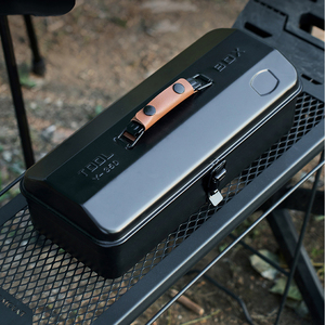 Trung đông nóng bán cắm trại lưu trữ hộp ngoài trời cắm trại hộp công cụ Bền Kim Loại Ấm đun nước Bếp Mug <span class=keywords><strong>Set</strong></span> - Product Image 6