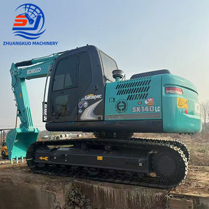 Excavatrice Kobelco SK140 d'occasion, 99% neuve, importée, à faible consommation de carburant, 14 tonnes, excavatrice moyenne à vendre - Product Image 2