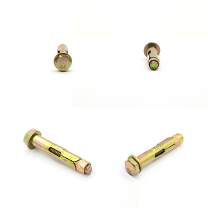 Factory <strong>Manufactores</strong> M6 M8 M10 M12 Hex Bolt CarBon Steel Yellow Zinc Plated Inner Automotive Expansion Sleeve Anchor Anchor - Product Image 5