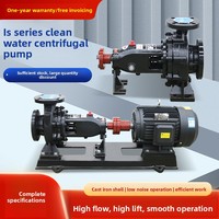 Pompa Sentrifugal Air Jernih IS Single Stage Single Suction High Lift Horizontal untuk Irigasi Pertanian Pompa Booster Aliran Besar
