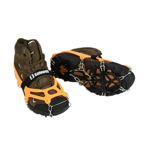 Crampons à <span class=keywords><strong>neige</strong></span> et à glace les plus populaires pour la marche en plein air, avec silicone et acier inoxydable, pour le camping et la randonnée - Product Image 1
