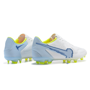 Nueva Tendencia en Zapatos de Fútbol Profesionales, Modelo Verano para Adolescentes y Hombres, Parte Superior de Malla Blanca/Amarilla, Cómodos y Transpirables - Product Image 3