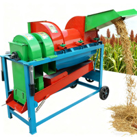 Décortiqueur de maïs pour l'Afrique Batteuse de riz Batteuse de maïs pour agriculteurs